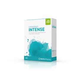 Lactobact INTENSE Darmflora Kulturen Komplex - vegane Probiotika Kapseln mit 5 hochkonzentrierten Bakterienstämmen, unterstützt die Darmflora, ohne Zusatzstoffe (20 Kapseln (10-Tage-Packung))