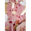 Lookein 10 Feet Dusty Rose Chiffon Table Runner Sheer Wedding