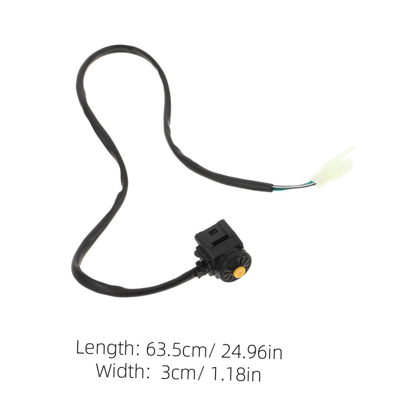 Outanaya 2pcs Motorcycle Kill Stop Switch Ignition Replacement for ATV