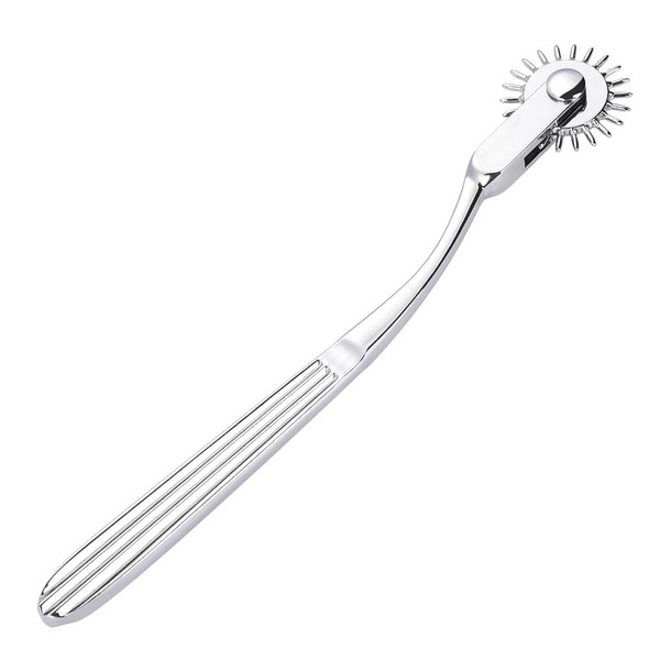 INNEDYOUMM Metal Wartenberg Neuro Pinwheel Stainless Steel 1 Round 360°Rolling