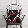 weesire Black and Red Throw Pillow Covers Set of 2