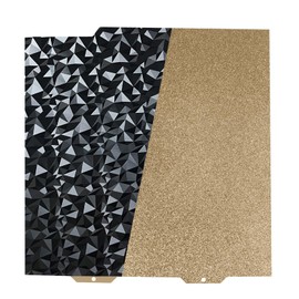 IdeaFormer PEO PEI Printing Plate 184 x 184 mm for Bambulab, Double Sided Textured PEO PEI Spring Steel Sheet for Bambu Lab A1 Mini 3D Printer