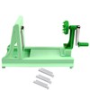 Vollum Japanese Turning Vegetable Spiralizer, Veggie Spiralizer For Fresh Zucchini,