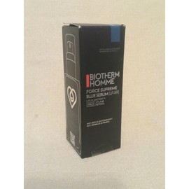 Biotherm Homme Force Supreme Blue Serum Anti-Aging Visible Signs Groom 60ml