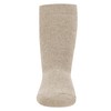 EWERS Unisex Children's Stopper Socks Softstep Plain Socks, Dark beige