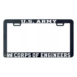 Unbranded U.S. Army Corps of Engineers license plate frame holder
