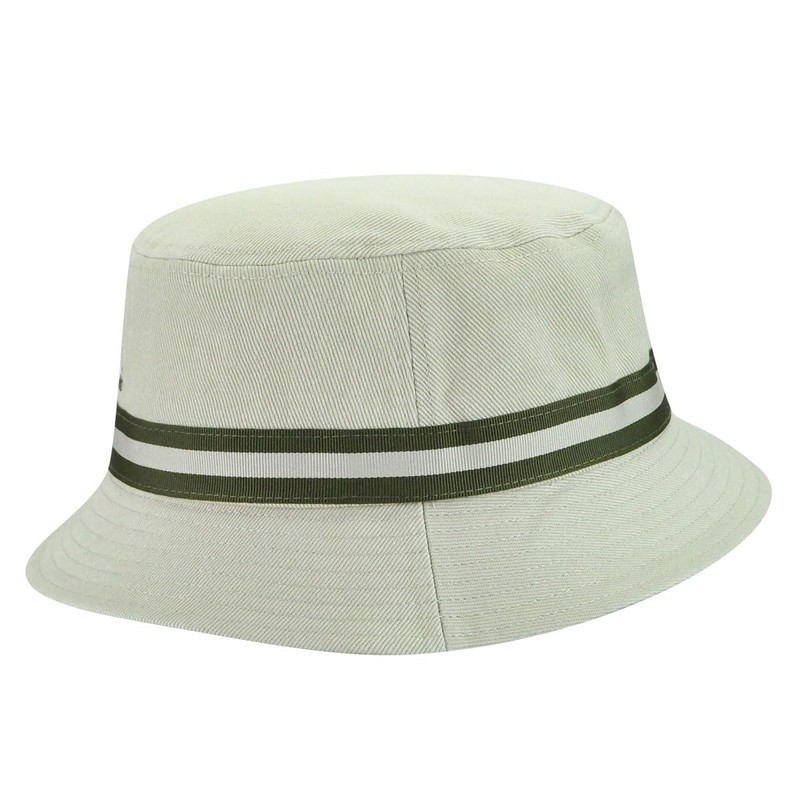 Kangol Men's Stripe Lahinch Fishing Hat, beige