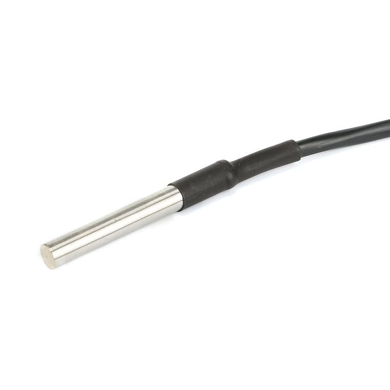 Stainless Steel Waterproof DS18B20 Temperature Sensor – 1 Meter Probe