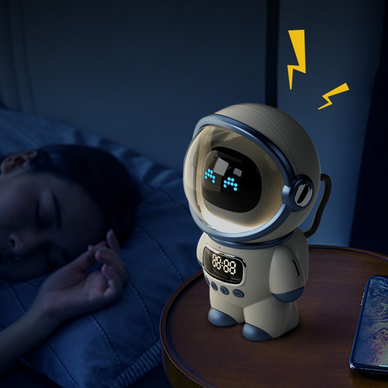 The Astronaut Speaker AI Intelligent Voice Bluetooth Speaker Clock Small