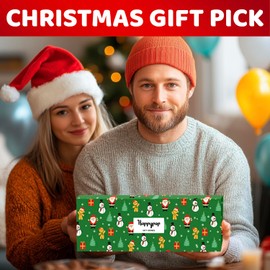 HAPPYPOP Christmas Gifts Stocking Socks for Men - Secret Santa Socks Xmas Stocking Stuffers for Him Brother In Law