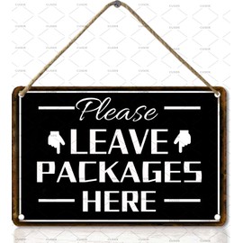 Please Leave Packages Here Packages Here Wood Sign Lovers Home Kitchen Cafe Decor Wooden Sign Wood Poster Art Gifts 8x12 inch