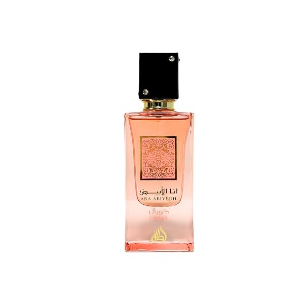 Lattafa Ana Abiyedh Coral for Unisex Eau de Parfum Spray,