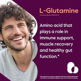 L-Glutamine 500mg Free Form (240 Capsules) by Bestvite                                                                                                