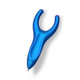 PenAgain Ergosof Pen on Blister Card - Blue, PA00021