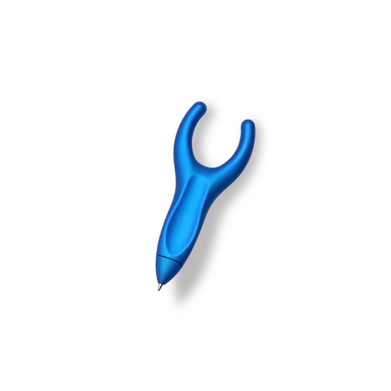 PenAgain Ergosof Pen on Blister Card - Blue, PA00021