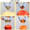 Pineapple Eye Remover,Multifunctional Stainless Steel Cutter and Fruit Corer,strawberry stem