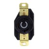Hubbell Wiring Systems Locking Devices, Twist-Lock, Industrial, Flush Receptacle, 30A