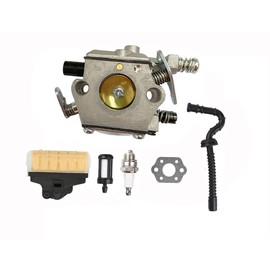 MS250 Carburetor with Air Filter Kit Fits for Stihl 021 023 025 MS210 MS230 MS250 Chainsaw Air Filter Replace1123 120 0603 & 1123 160 1650 Replace WT-286