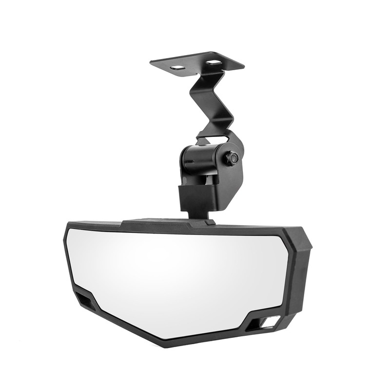 BARQUPO Convex Rear View Center Mirror Wide Angle Foldable Curved