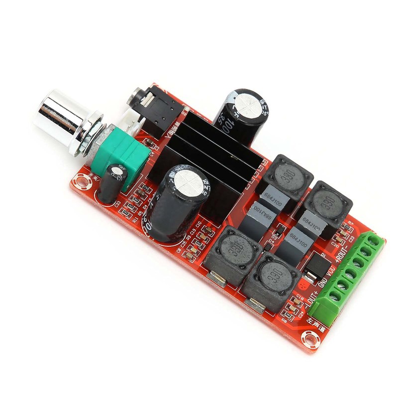 2 X 50W Digital Amplifier Module Audio Power Supply Dual