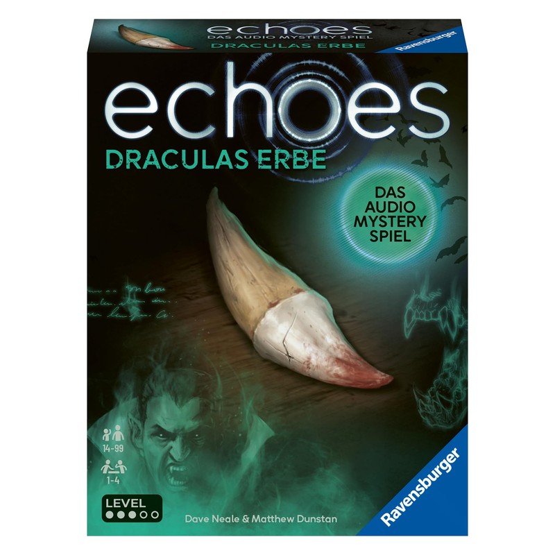 Ravensburger 22360 echoes Dracula's Heritage Audio Mystery Game from 14
