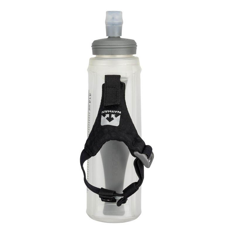 NATHAN Hydration Bottle Flask NS40280 Exo Shot Light Bottle 14oz
