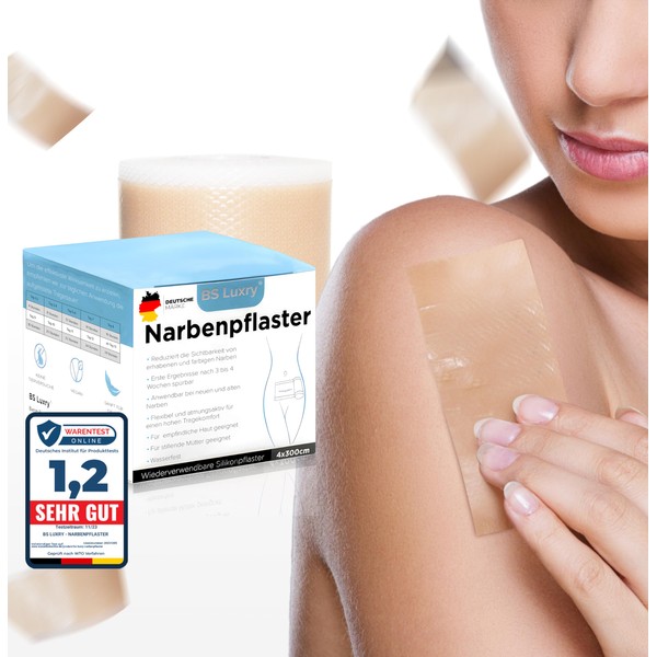 BS Luxry Scar Plasters Test Winner 2023* Enables Professional Scar