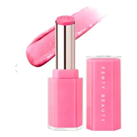 Labial Fenty Beauty Gloss Bomb Stix Brillante Flamingo Fling Rosa