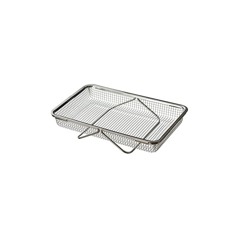 Oaks Leye LS1569 Drainer Mesh Basket, Silver, Made in Japan