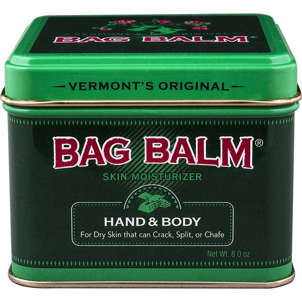 Bag Balm Skin Moisturizer Lotion - Hand and Body, 8 Ounces, 2 Tins