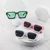 REAVEE 3 Pairs Oversized Square Stylish Sunglasses for Women UV400