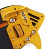 Shooting Tabs Golden Gold and Black Leather Archery Finger Guard