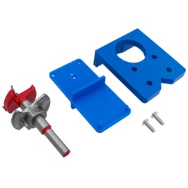 Wolfride 35MM Slide Hinge Mount Slide Hinge Drilling Jig Drill Guide Plate 35MM Cup Slide Hinge Jig Drill Guide Set Puncher Hole Locator Carpenter Tool Set