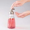 iDesign Foaming Soap Dispenser for Kitchen, Bathroom, Sink, Vanity, 3"