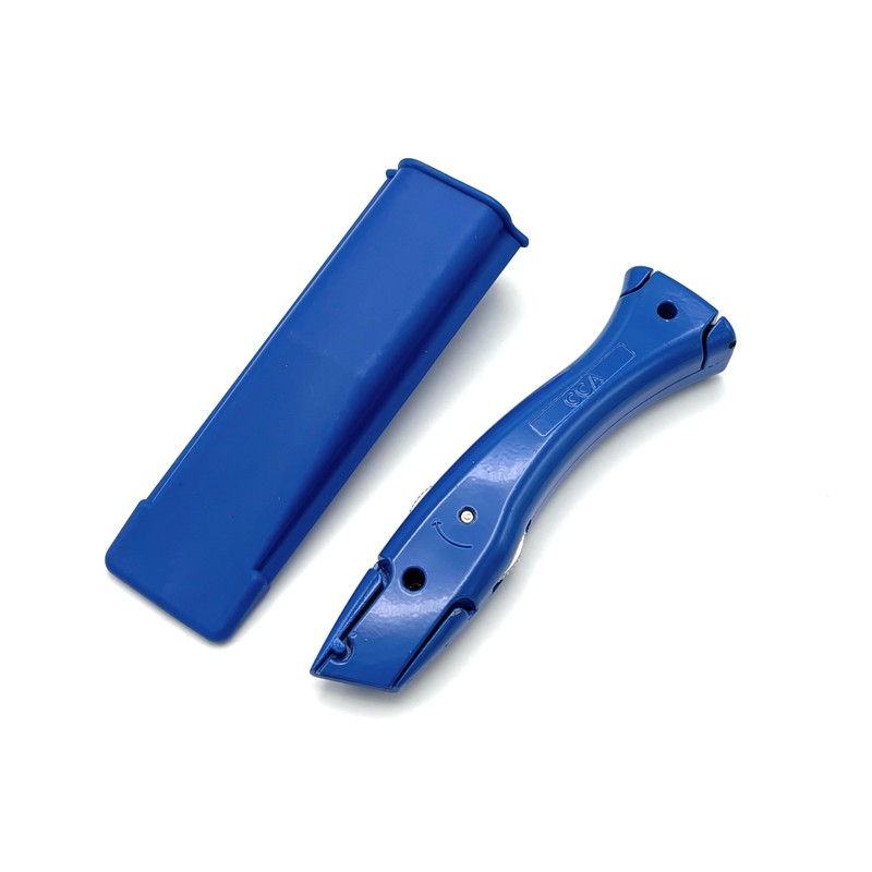 CCA Blue Carpet Cutter Tool with Blue Holder for The