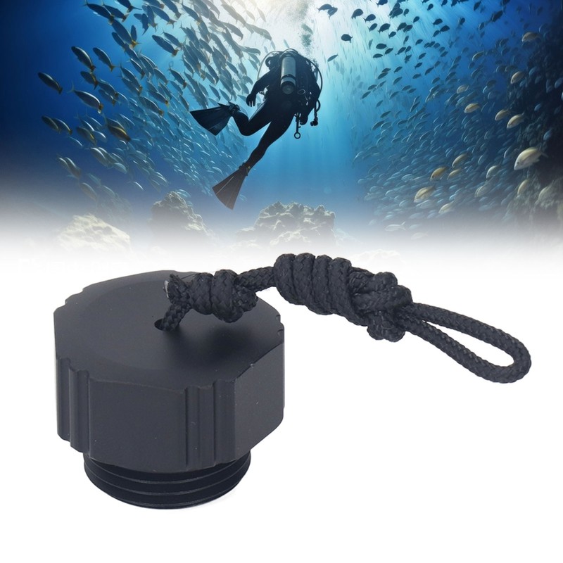 Scuba Diving Regulator Dust Cap Threaded Aluminum Alloy First Stage