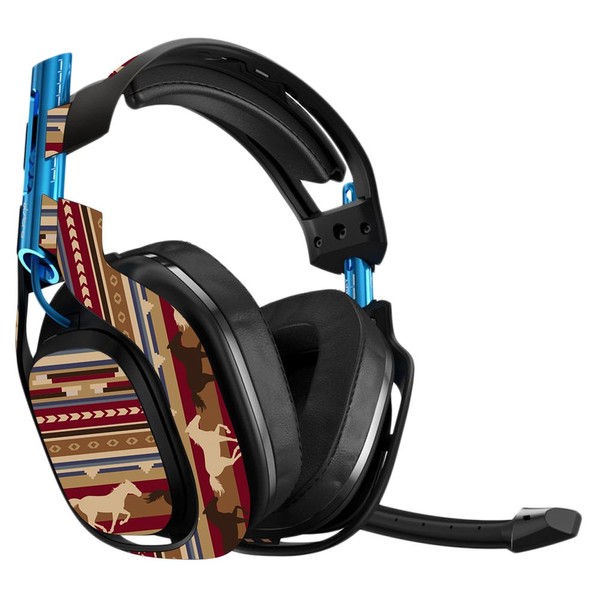 MightySkins Skin Compatible with Astro A50 Gaming Headset - Western