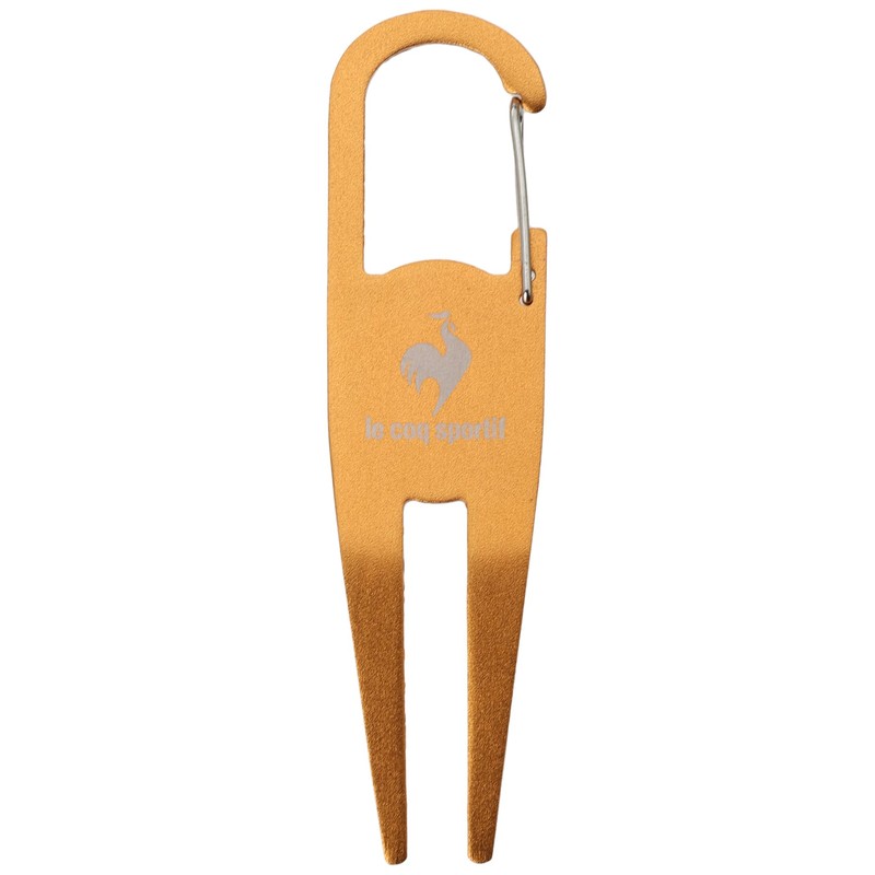 Coq Sportif QQBWJX01 Green Fork, Classic with Marker, Carabiner, Convenient