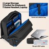 PGmoon Carrying Backpack Compatible with Steam Deck, Travel Case Bag