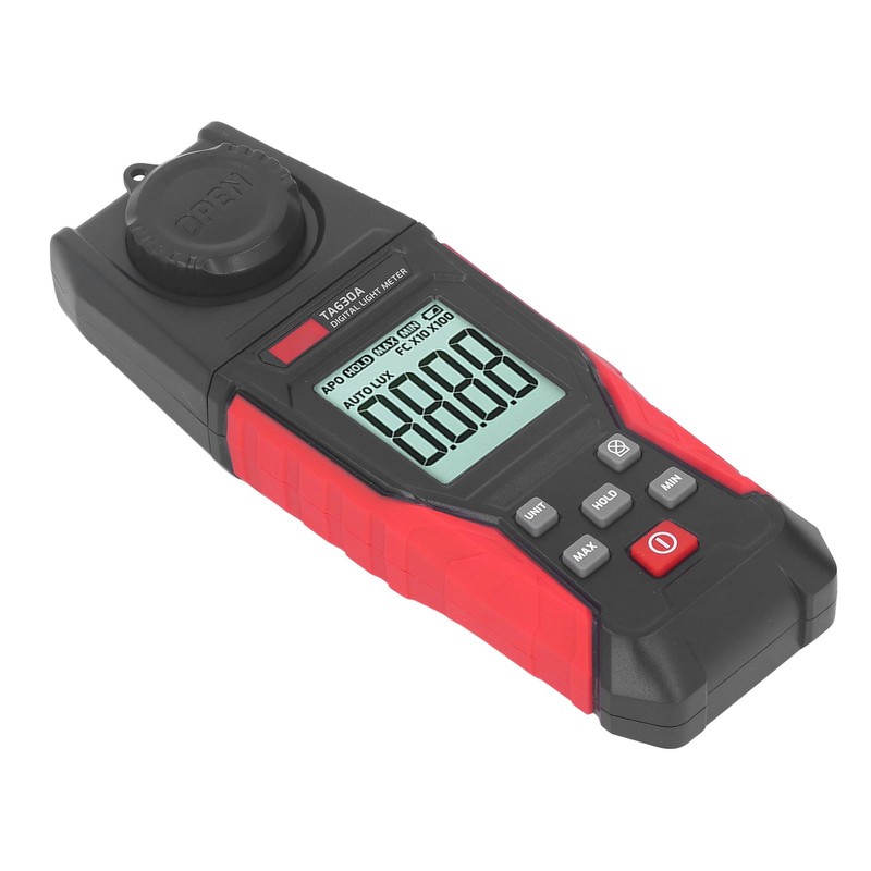 Digital Illuminometer High Accuracy 200000 LX Range 0.1LX Resolution Luxmeter