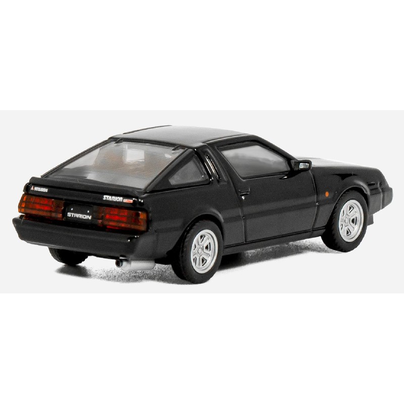 POP RACE PR64-STAR-BLK 1/64 Mitsubishi Starion Black, Finished Product