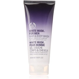 The Body Shop White Musk for Men Hair & Body Wash, 6.75-Fluid Ounce
