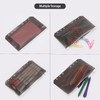 24 Pcs Binder Pocket A6 Size Binder Pockets 6 Holes