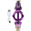 GOWENIC Sable Iluminado para Niños, Juguete de Espada Retráctil de