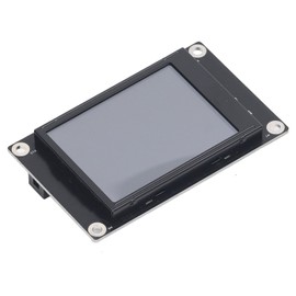 Engraver Control Display Screen, Memory Card Storage Engraver Screen Kit 2.4 Inch Color WiFi Module Extension Compact Size for 3D Printing Engraving (Mainboard and Display