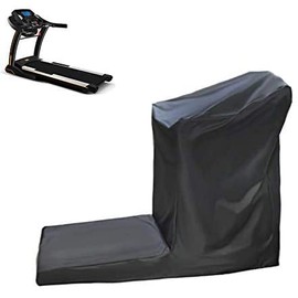 UCARE Treadmill Cover, Running Machine Protective Cover with Zip for Outdoor or Indoor Home Gym Treadmill Cover, Black (S 165 x 76 x 140 cm)