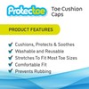 Protectoe Toe Cushion Cap, Toe Protectors - Pack of 10