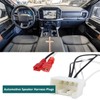 ECSiNG 2pcs Car Speaker Harness Plug Connector 72-5602 Compatible with