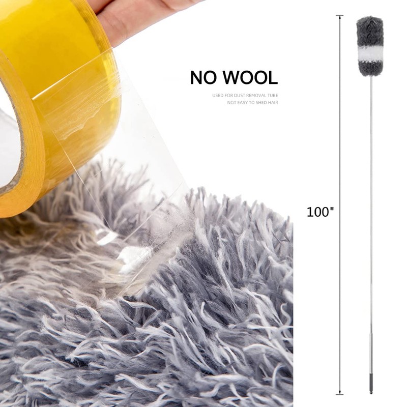 Adbzen Duster Household Cleaning Supplies Kit 16pcs Microfiber Feather Duster