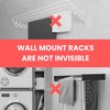 Home in Bold Space Saving Under Cabinet Drying Rack -